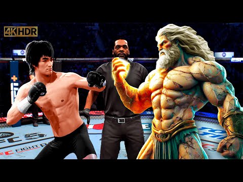 TRUE Bruce Lee vs. Zeus | EA Sports UFC 5