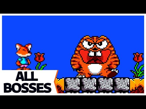 Psycho Fox - ALL BOSSES (No Damage) + Ending // Sega Master System