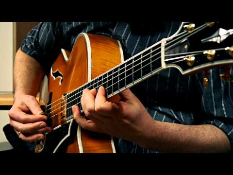 Sonntag J17X Archtop Jazz Guitar - 'Afternoon in Paris' Changes  - Played by Andreas Schulz