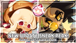 CUCKOO TOWN SQUARE UPDATE SNEAK PEAK! || New Cookie Run Kingdom Update