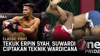 Download lagu Gokil! Teknik Wardicana Mencuat Ketika Suwardi Bikin Keok Erpin Syah | Classic Fight One Pride MMA mp3