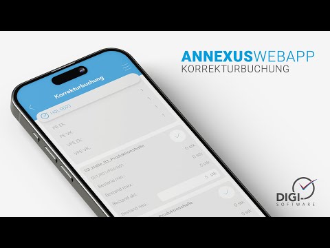 ANNEXUS WebAPP Lagerbestand ändern | DIGI-SOFTWAR