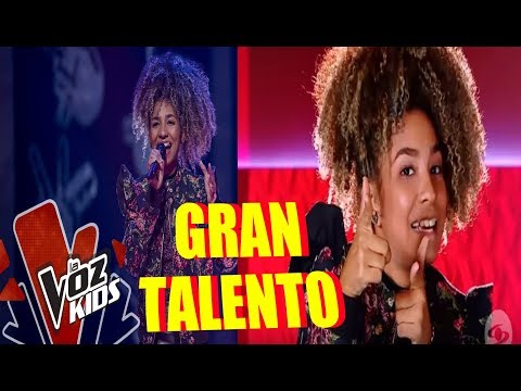 JAZIEL GRAN AUDICIÓN A CIEGAS EN LA VOZ KIDS 2019