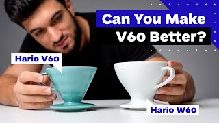 Hario V60 vs W60 Dripper: Can You Beat the Coffee Legend?
