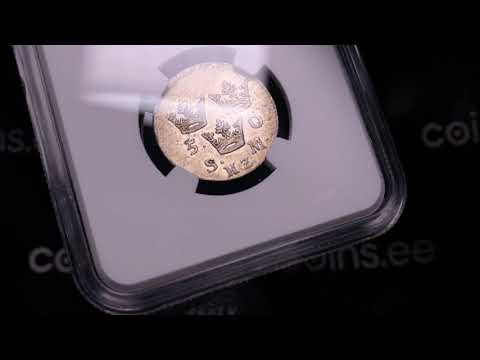 Sweden 5 öre 1704  - Karl XII (1697-1718) NGC AU 58 - Coins.ee Auction 48, lot 522