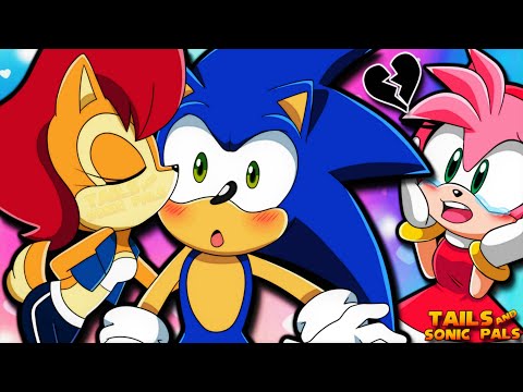 AMY CATCHES SONIC AND SALLY KISSING! - Sonic Plays Sonic World (FT Tails)