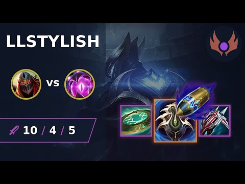 [ LLStylish ] Zed MID vs Vel'Koz | NA MASTER | LOL Season 2024