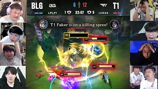 [閒聊] LPL解說和主播半場開香檳合集