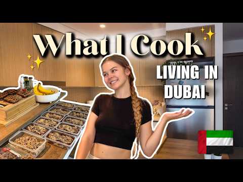 COOK with ME in DUBAI -  Healthy Habits | Grocery Prices | My Food Journey👩‍🍳