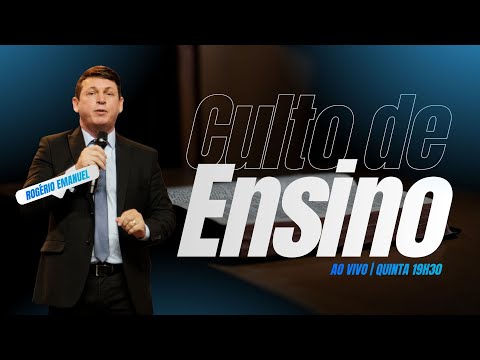 Culto de Ensino |  Pr Rogério Emanuel - PIB Guarapari 22/01