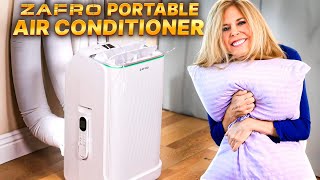 Zafro Portable Air Conditioner Review 16,000 BTU | Ultra Quiet | Dual Duct Smart AC | INSTALL HERE