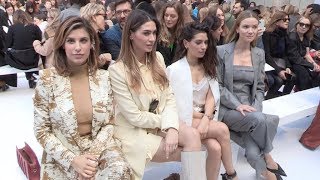 Gemma Chan, Elisabetta Canalis and more at Max Mara Fashion Show in Milan
