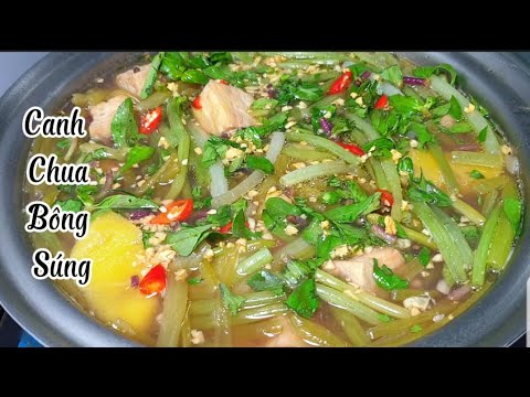Canh chua bông súng