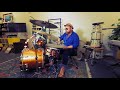 George Harrison Drum Cover - Sue Me , Sue You Blues ( Jim Keltner )