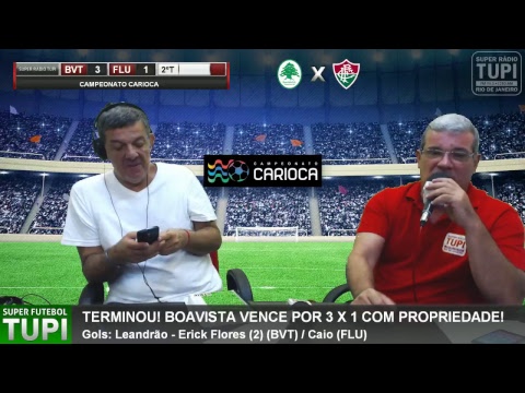 Boavista 3 x 1 Fluminense - 1ª Rodada - Campeonato Carioca - 17/01/2018 - AO VIVO