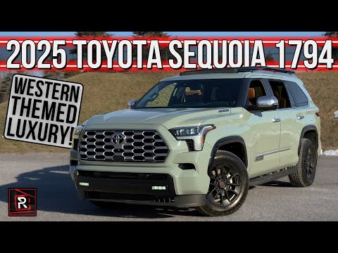 Thumbnail for The 2025 Toyota Sequoia 1794 Edition Is A Handsome Ultra Plush SUV With Wild West Vibes by Toyota, SUV, Toyota Sequoia