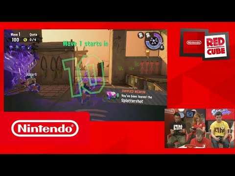 Démonstration de Salmon Run - gamescom 2017 (Nintendo Switch)