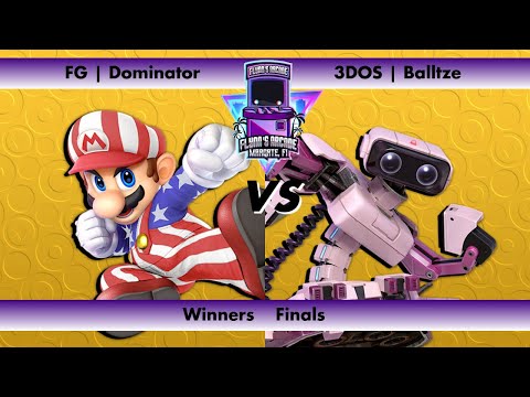 Flynn's Arcade 049 Winners Finals - FG | Dominator Mario Vs 3DOS | Balltze (ROB) SSBU Ultimate