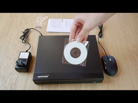 NVR 9 Canale ultra HD 4K 5MP Eyecam EC‐NVR1307 - www.1cctv.ro