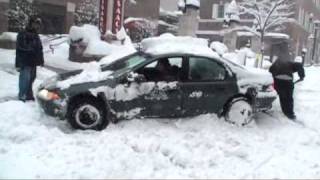 preview picture of video 'Blizzard of 2010 cripples Lancaster County, PA'