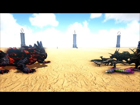 Magmasaur vs Ark Dinos /Ark Genesis/Best of Ark