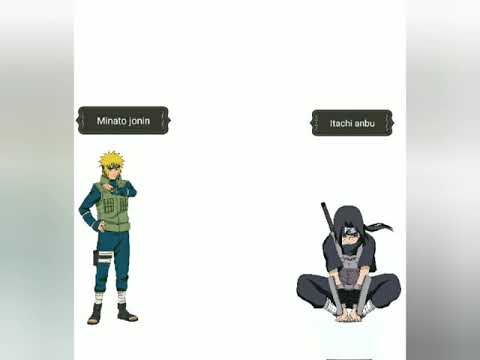 Minato vs itachi power levels