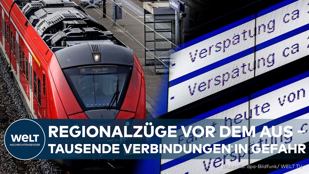 BAHN-SCHOCK IN DEUTSCHLAND: Tausende Zugverbindungen vor dem Aus? Jetzt drohen massive Einschnitte!