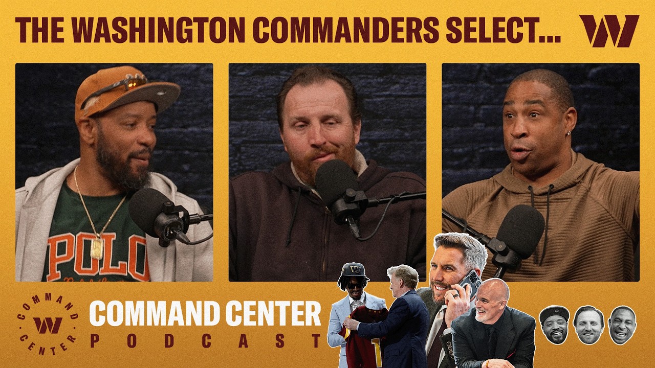 The Washington Commanders Select...2026 Draft Predictions | Podcast | Washington Commanders | NFL