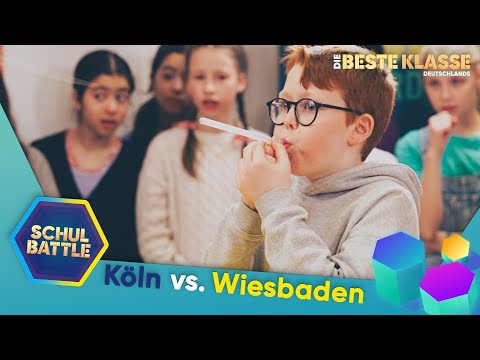 Köln gegen Wiesbaden | Die Schulbattles | beste Klasse Deutschlands | Mehr auf KiKA.de