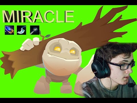 Miracle-  Dota 2 Tiny plays MID Pro Ranked Match full game