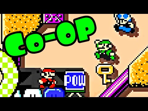 Super Mario Maker 2 Multiplayer Co-OP with Friends Online #42