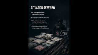 81 arrests. S$105,500+ in drugs. And weapons recovered. #geopolitics #worldnews