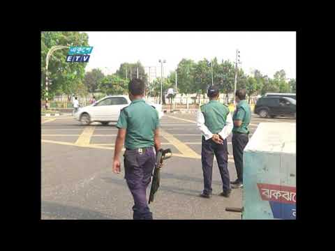 বিজয়সরণী থেকে লকডাউনের খবর জানাচ্ছেন রাসেল খান