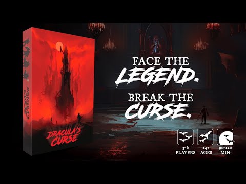 Now on Kickstarter: Dracula's Curse - A Bloodthirsty Board Game