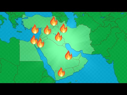 Tout comprendre sur le Moyen-Orient en carte.