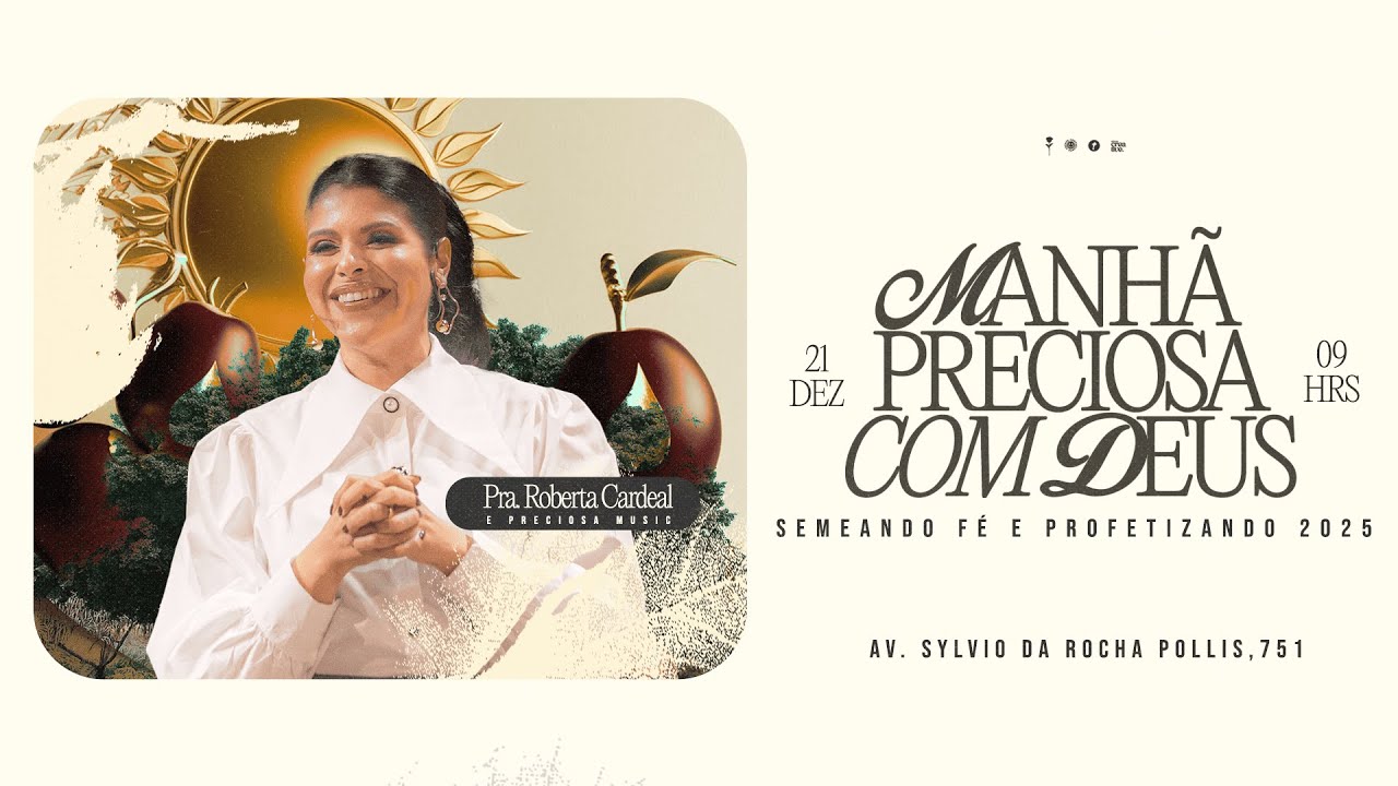 Manhã Preciosa com Deus | 09h #aovivo