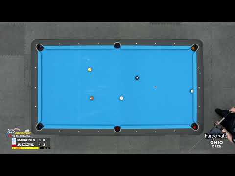 Petri Makkonen vs. Konrad Juszczyszyn ▸ 2022 FargoRate Ohio Open ▸ Predator Pro Billiard Series