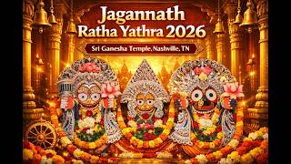 Jagannath Ratha Yatra 2026 At Sri Ganesha Temple, Nashville #jagannathrathyatra #purijagannath