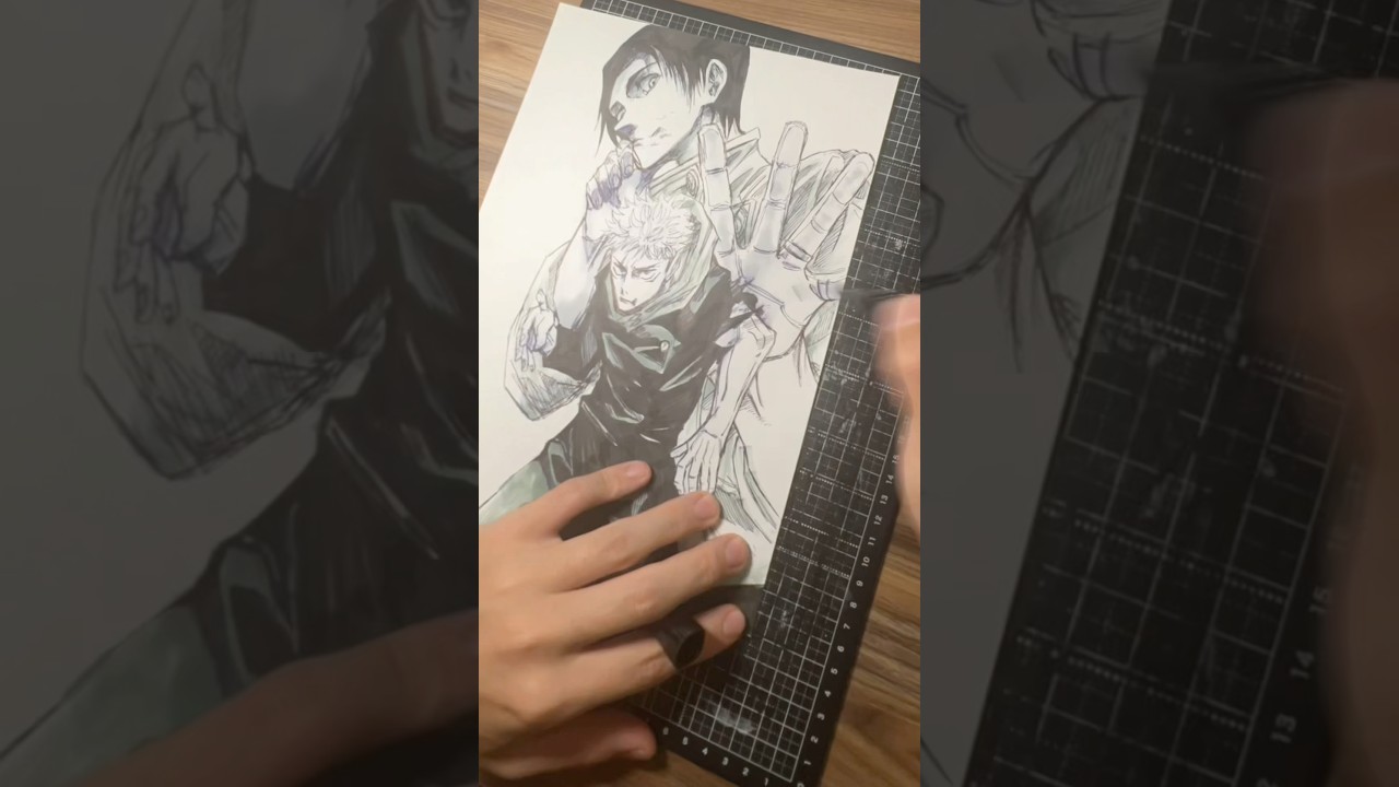 呪術廻戦!! 死滅回遊編スタートしてるの嬉しみ #music #artwork #イラスト #illustrative