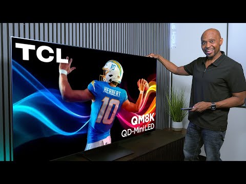 TCL QM8K QD-MINI LED TV Unboxing, Gaming And Setup