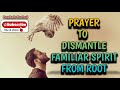 Prayer To Dismantle Familiar Spirits From Your Root. #propheticrevival #breakfamiliarspirits