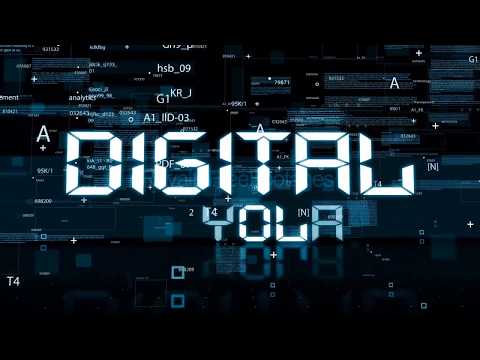 Artificial intelligence digital cyber technology | Hi-Tech futuristic technology background video
