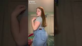 Tiktok Chubby girl shows her belly #tiktok #fyp #viral #short