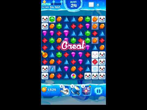 Jewel Pop Mania:Match 3 Puzzle Level 78 ( Jewel Ice Episode ) - Walkthrough ( No Booster )