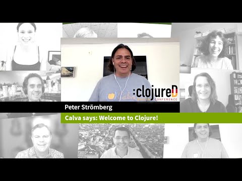 clojureD 2021: "Calva says: Welcome to Clojure!" by Peter Strömberg