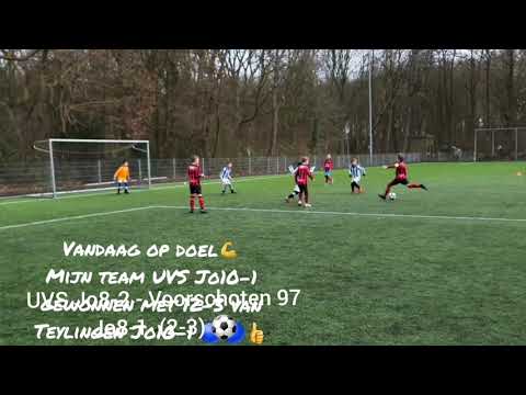 Finn Jo8-2 1x gescoord + Daan op goal met Jo10-1 UVS.