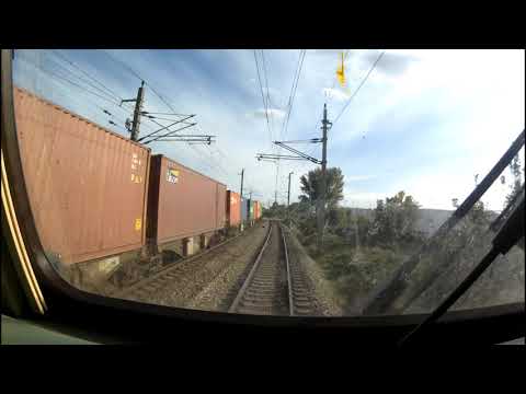 Cab Ride Engine Driver´s Eye Führerstandsmitfahrt Wien Hbf - Hegyeshalom