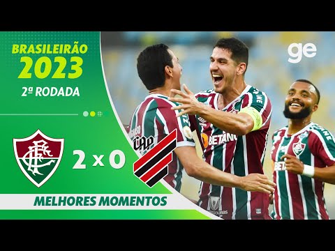 FLUMINENSE 2 X 0 ATHLETICO-PR | MELHORES MOMENTOS | 2ª RODADA BRASILEIRÃO 2023 | ge.globo