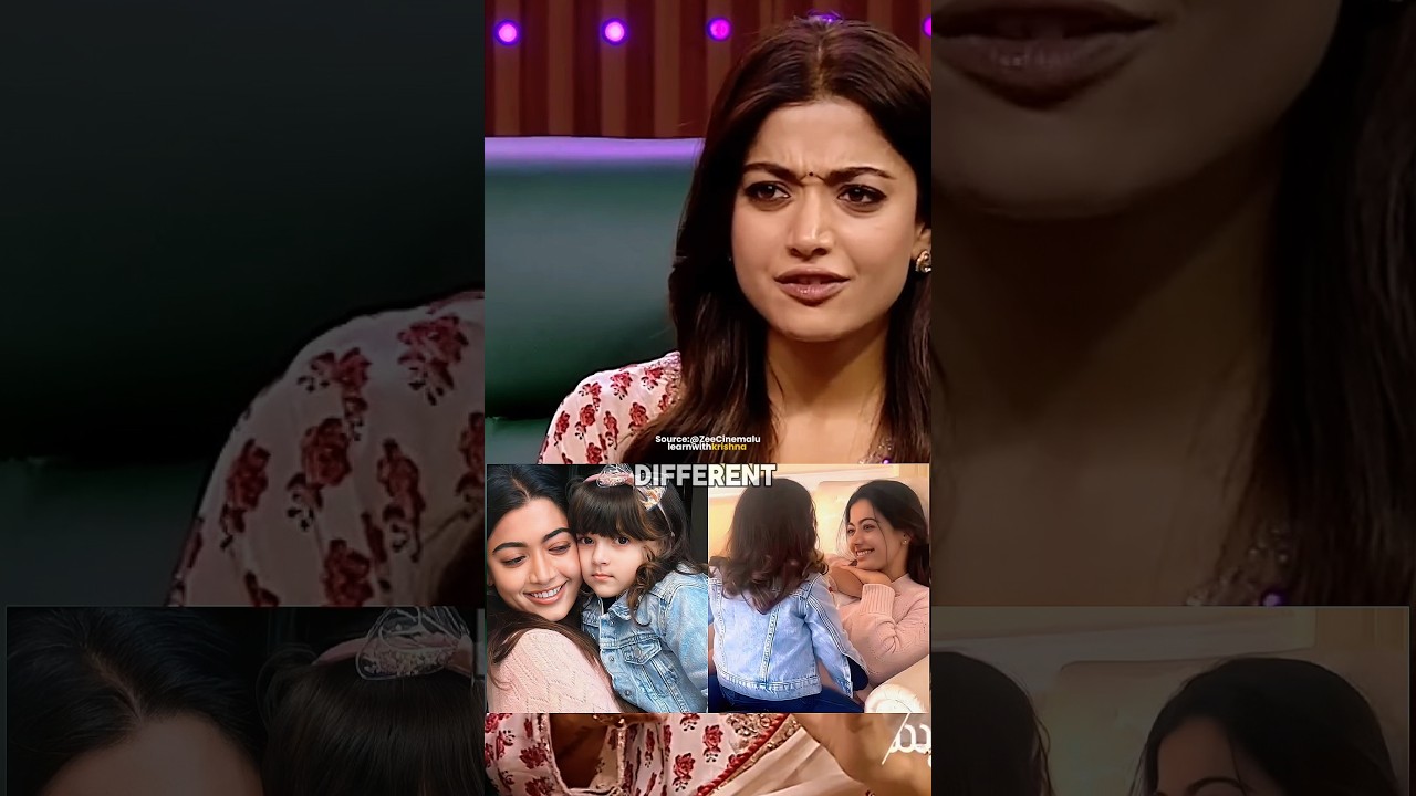 Rashmika Mandanna🌼 Told About Her Cutest Sister | Rashmika Sister Age Gap