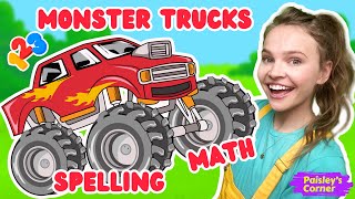 Download lagu Toddler Learning Videos - STEM, Math & Monster Trucks for Toddlers | Educational Videos for Kids mp3